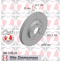 Bremsscheibe 'COAT Z' | Zimmermann (280.3176.20)