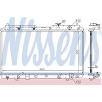 Radiateur NISSENS 681021