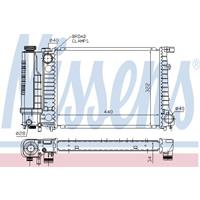 bmw Koeler, motorkoeling 60735A