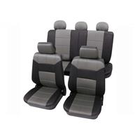 Petex 22574918 Dakar SAB 1 Vario Plus Sitzbezug 17teilig Polyester Grau, Schwarz C34412