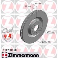 Bremsscheibe 'COAT Z' | Zimmermann (230.2380.20)