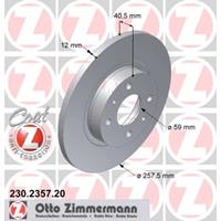 Bremsscheibe Zimmermann 230.2357.20