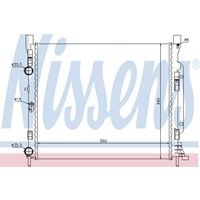 NISSENS Wasserkühler 637623 Kühler,Motorkühler MERCEDES-BENZ,RENAULT,CITAN Kasten 415,CITAN Kombi 415,CITAN Mixto 415,KANGOO / GRAND KANGOO KW0/1_