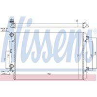 Kühler, Motorkühlung | NISSENS (65279A)