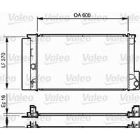 Valeo Wasserkühler 735250 Kühler,Motorkühler TOYOTA,AURIS NRE15_, ZZE15_, ADE15_, ZRE15_, NDE15_,VERSO _AUR2_, _ZGR2_,AURIS NZE18_, ZRE18_