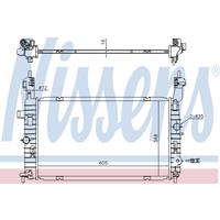 Kühler, Motorkühlung Nissens 630747