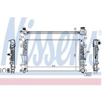 Kühler, Motorkühlung | NISSENS (67156A)