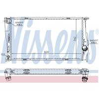 Kühler, Motorkühlung | NISSENS (60785A)