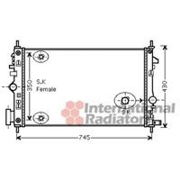 chevrolet RADIATEUR INSIGNIA 20CDTi AT