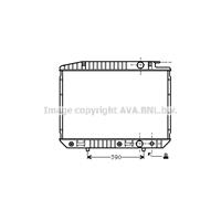 mercedes Radiateur MS2070