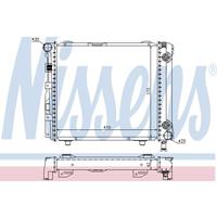 Radiator, motorkoeling NISSENS 62650