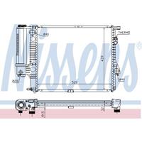 bmw Radiateur 60607A