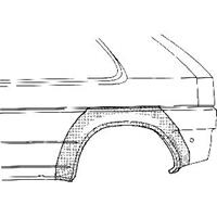 ford PLAATWERKDEEL A 89-95 WIELSCHERMRAND 2-deurs