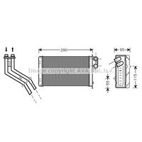 renault Kachelradiateur, interieurverwarming