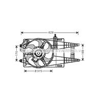 fiat Koelventilatorwiel