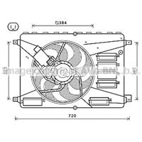 ford Koelventilatorwiel