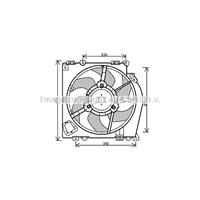 renault Koelventilatorwiel