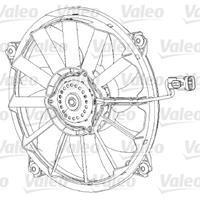 citroen Koelventilator 696091