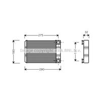 mercedes-benz Kachelradiateur, interieurverwarming