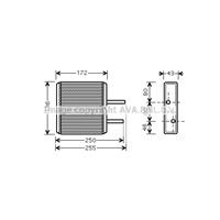 suzuki Kachelradiateur, interieurverwarming SZ6080