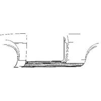 Einstiegsblech rechts außen Van Wezel 1850.02