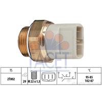 audi Temperatuurschakelaar, radiateurventilator 75605