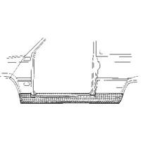 fiat Plaatwerkdeel Iat Panda 80-.dorpel 2 Dr 1707101