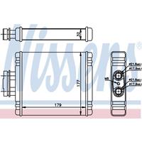 Wärmetauscher, Innenraumheizung Nissens 73654