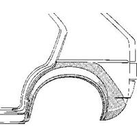 Volkswagen PLAATWERKDEEL O17 74-84 WLSCHRMR ACH 4-deurs 5810148