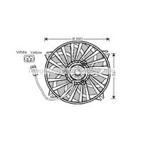 fiat Koelventilatorwiel