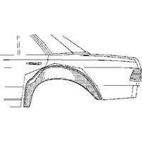 mercedes-benz Plaatwerkdeel Edes 123 76-.bin Wielschr 3010348