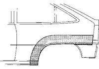 opel Plaatwerkdeel Kadett E 84- Wlschrmr Ach 3730146