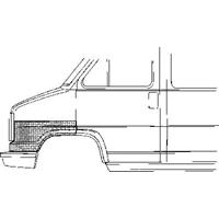 alfaromeo Plaatwerkdeel Ducato Wielscherm 2-d Rechts 1745158