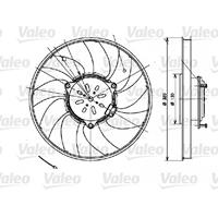 mercedes Koelventilator 696082