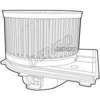 Interieurventilatie DENSO, Spanning (Volt)12V, u.a. für Audi, VW