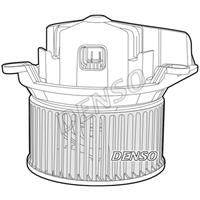 Interieurventilatie DENSO, Spanning (Volt)12V, u.a. für Renault