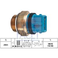 opel Temperatuurschakelaar, radiateurventilator 75672
