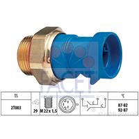 Temperatuurschakelaar, radiateurventilator FACET, u.a. für Fiat, Peugeot, Citroën