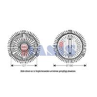 Kupplung, Kühlerlüfter | AKS Dasis (058250N)