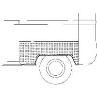 Volkswagen Oversizedeel Ans/prit 68-79 Wlschrmr A