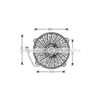 citroen Koelventilatorwiel