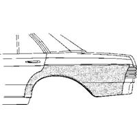 mercedes-benz Plaatwerkdeel Rc.123 76-.wielschermrand