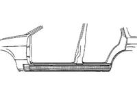 vanwezel Einstiegsblech links Van Wezel 0640103