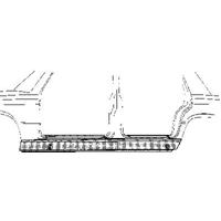 mercedes-benz Oversizedeel Edes 116 73-80.dorpel 4dr