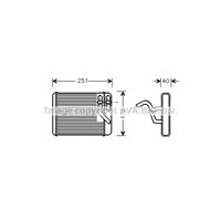 hyundai Kachelradiateur, interieurverwarming