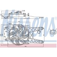 fiat Koelventilator 85138