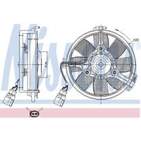 Lüfter, Motorkühlung | NISSENS (85547)