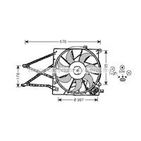 opel Koelventilatorwiel