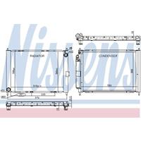 Kühlmodul NISSENS 637654