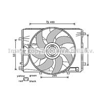 infiniti Koelventilatorwiel